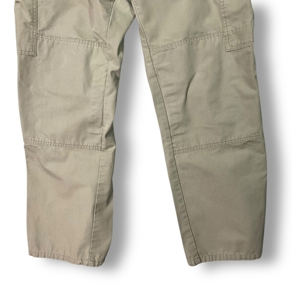 5.11 Tactical Womens Work Pants Sz 12 Cargo Cotton Canvas Khaki Tan - Picture 3 of 9